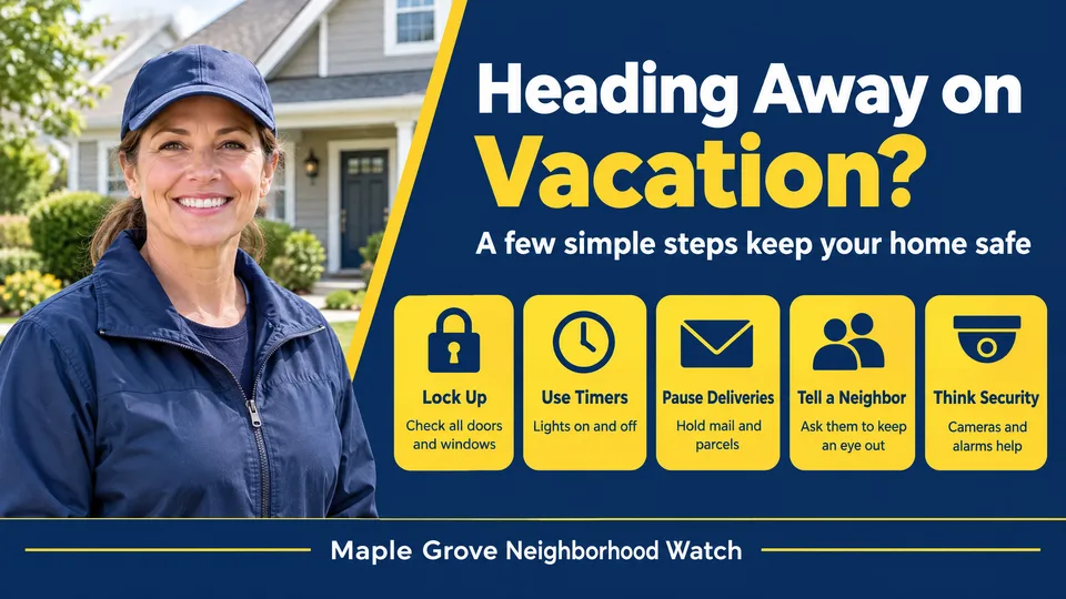 Public safety tips screen example