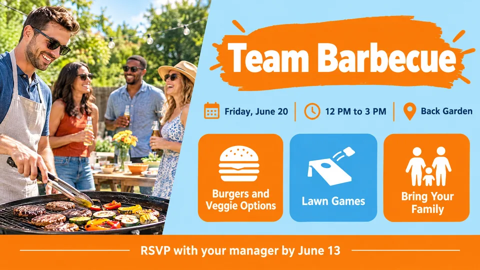 Staff event screen example