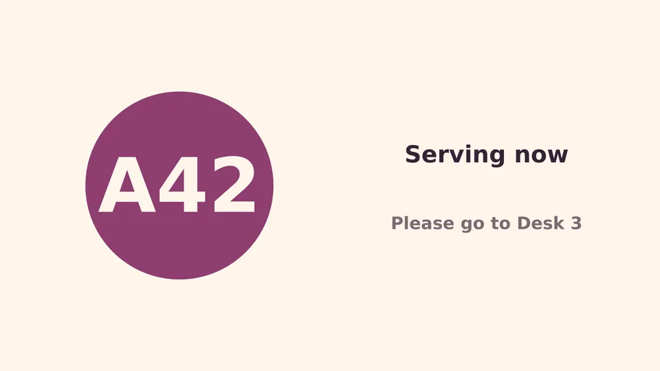 Now serving Live Page, disc and details layout