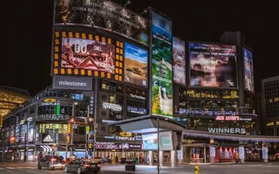 How Advertising Screens Revolutionize the Retail Industry