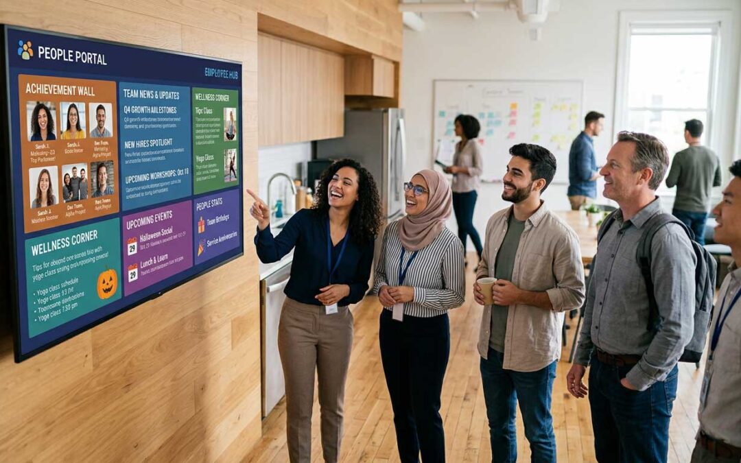 Digital Signage That Employees Actually Read