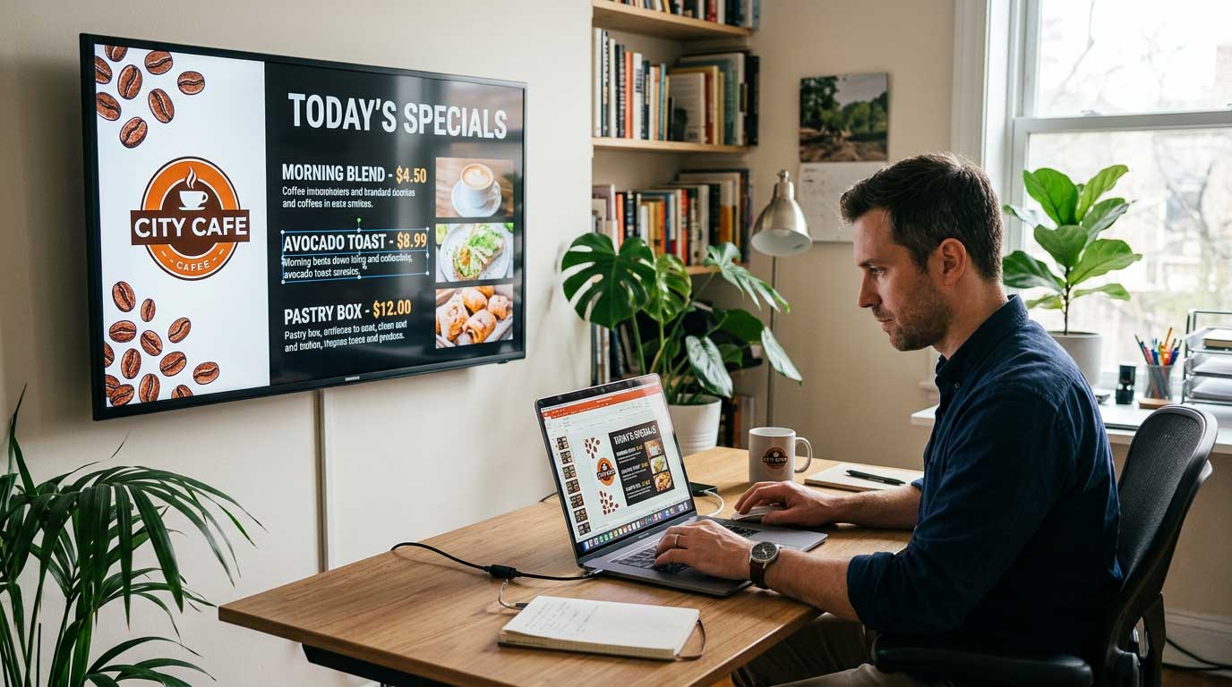 PowerPoint Templates That Work on Digital Signs