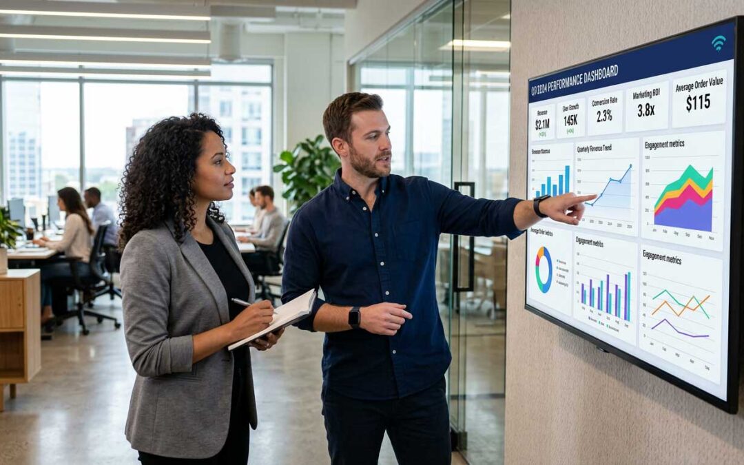 Real-Time Dashboard Digital Signage That Works