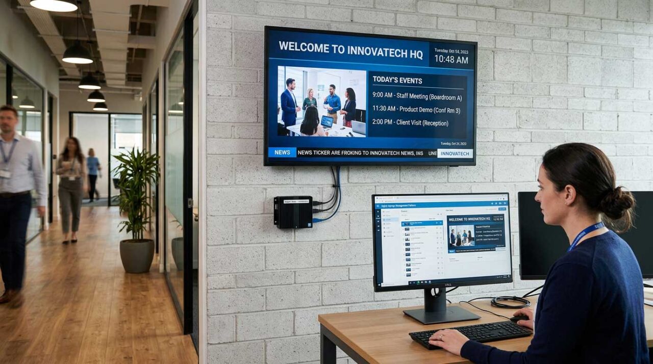 Remote Signage Remote Digital Signage Management That Actually Scales • SignageTube