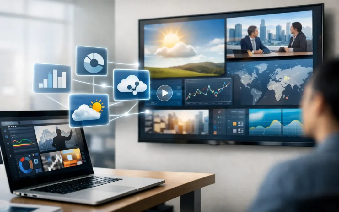 Best Data Sources for Digital Signage Integrations