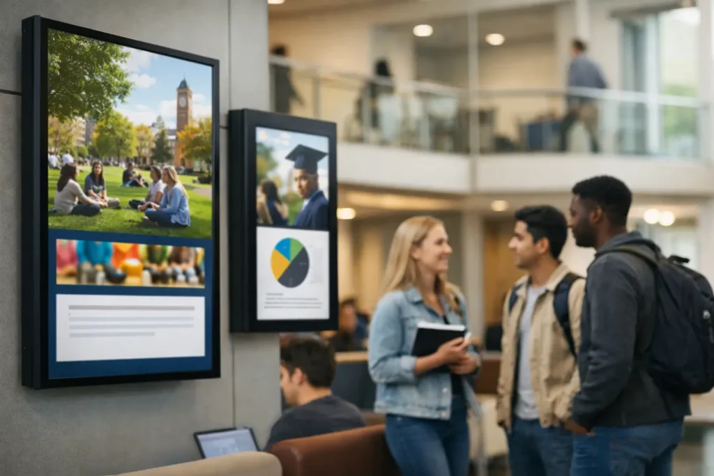 Best Practices for Campus Display Content