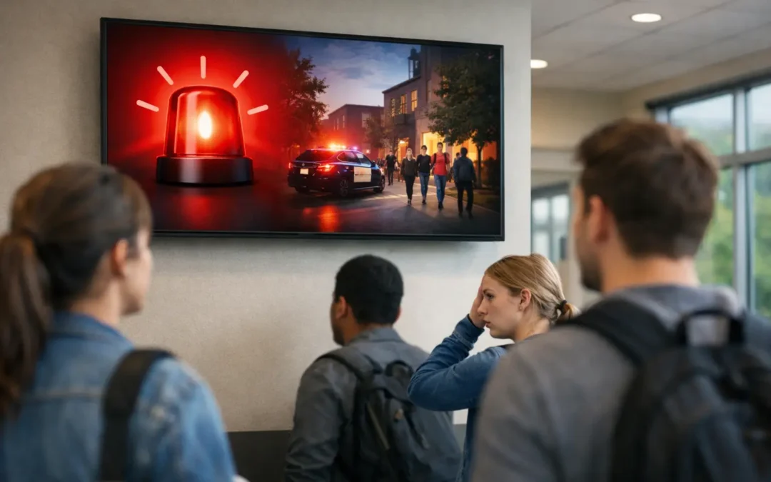 Campus Emergency Alert Screens That Work