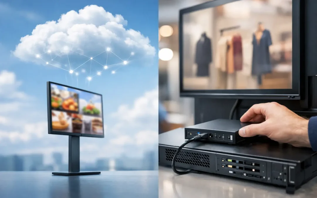 Cloud vs Local Signage: Which Fits Best?