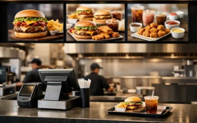 Digital Menu Boards for Quick Service Restaurants