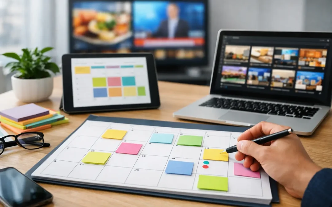 Digital Signage Content Calendar Guide