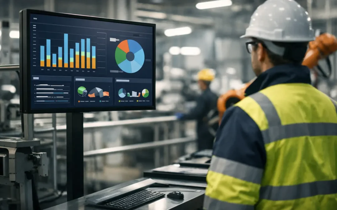 Digital Signage for Manufacturing Production Boards