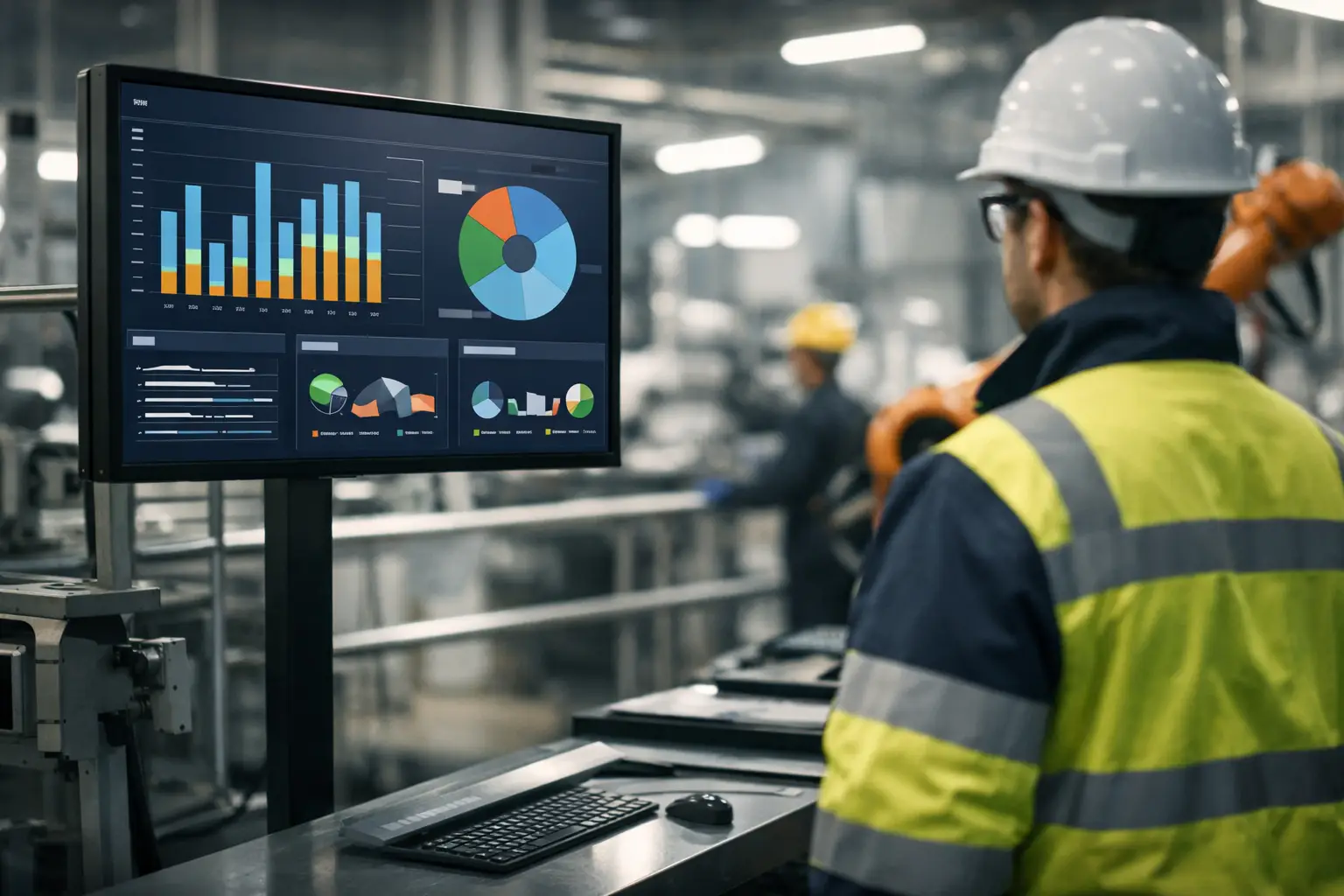 Digital Signage for Manufacturing Production Boards