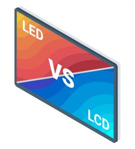 digital signage LED vs LCD