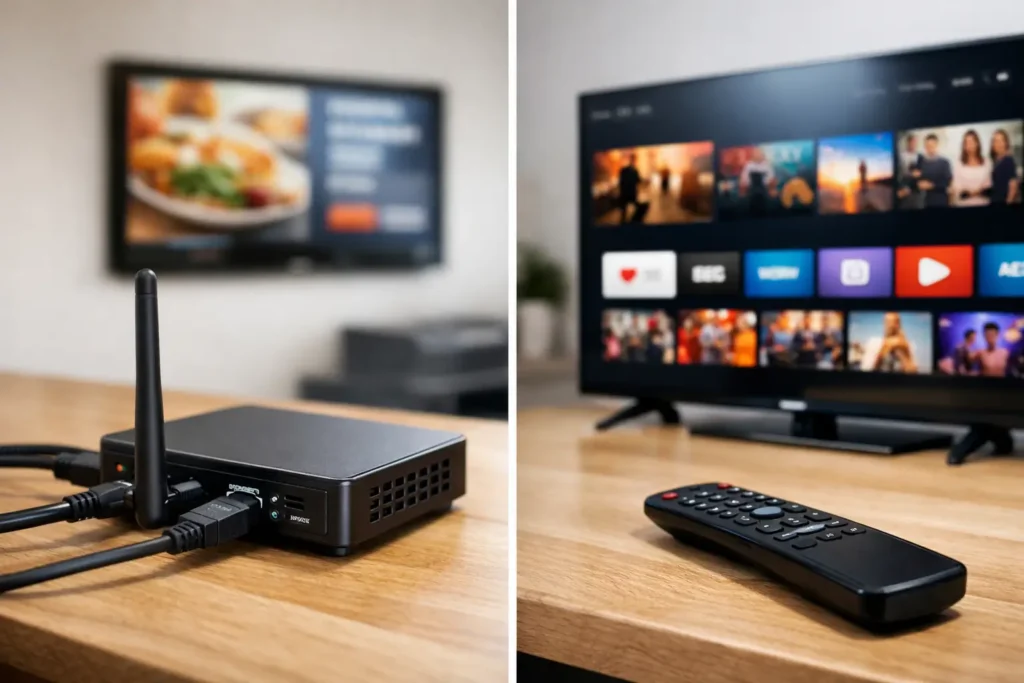 Digital Signage Players vs Smart TV Apps