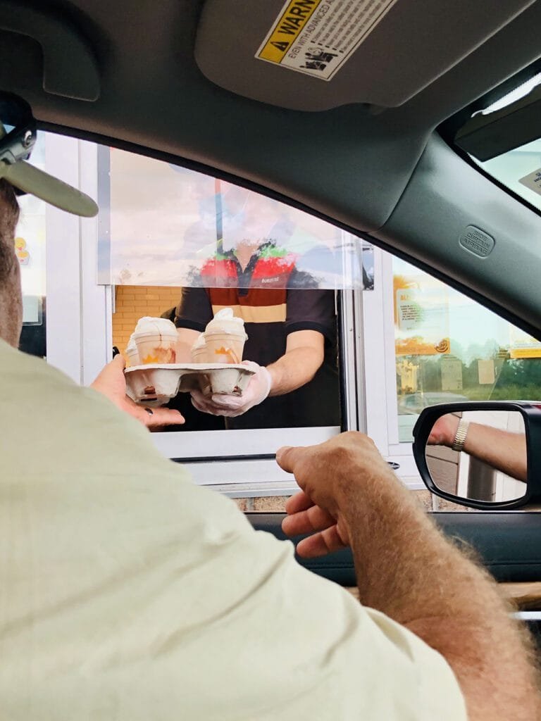 drive thru digital signage