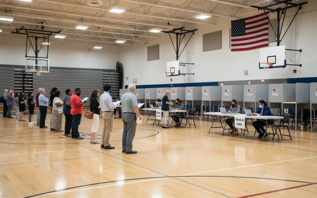 Voting Centers: Real-Time Digital Signage for Government and Public Services
