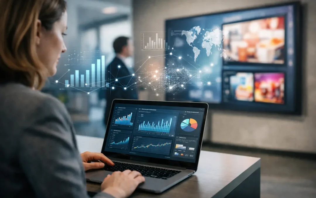 How Data-Driven Digital Signage Works