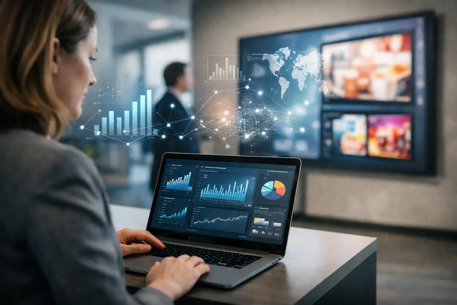 How Data-Driven Digital Signage Works