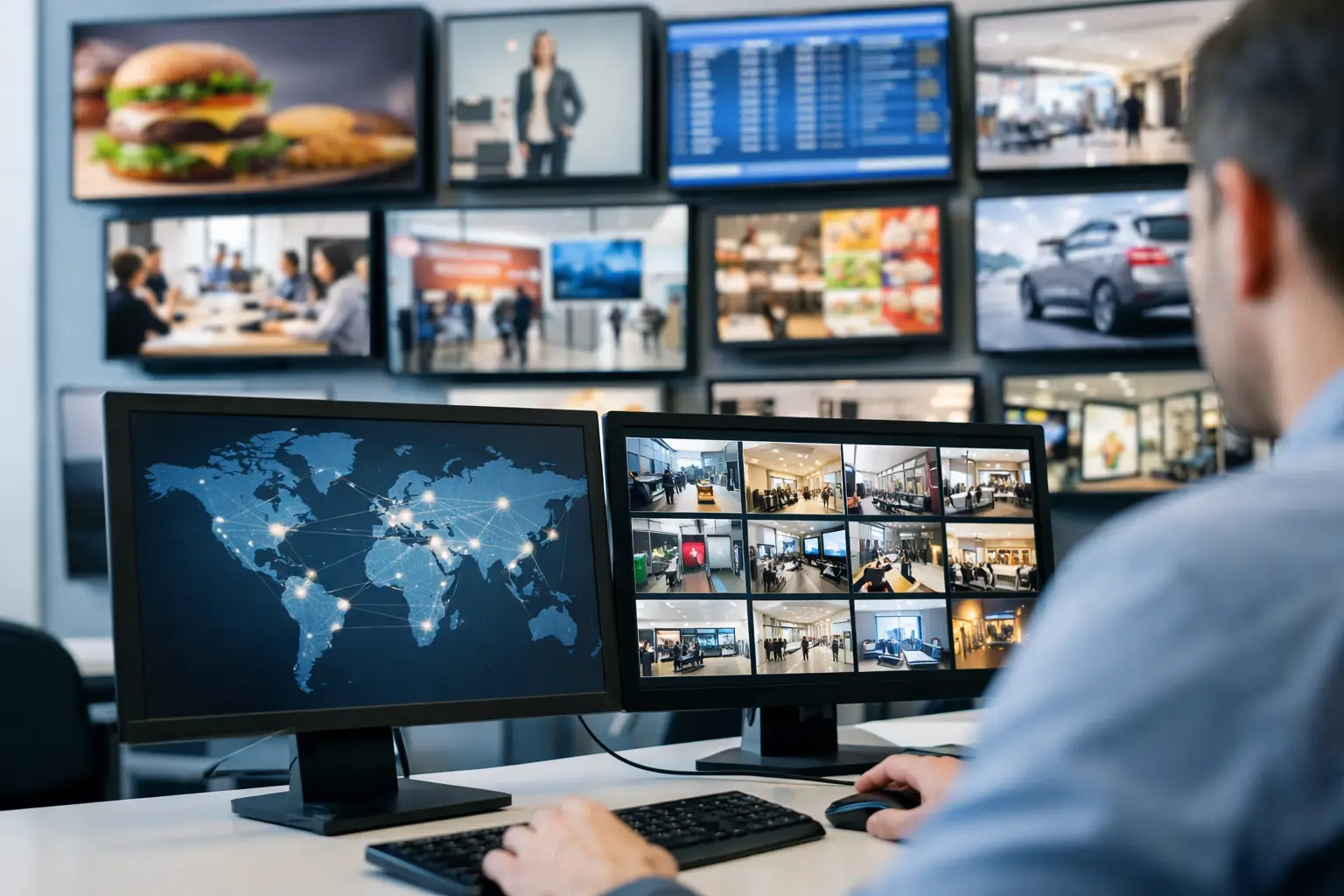 How Many Screens Can Digital Signage Manage?