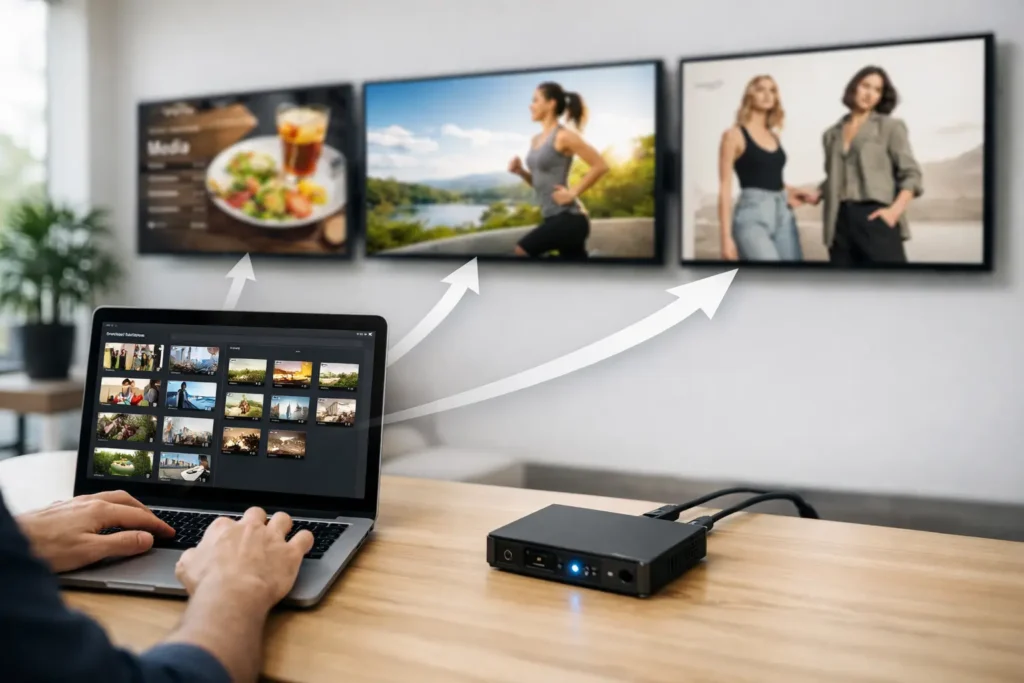 How to Assign Playlists to Multiple Screens