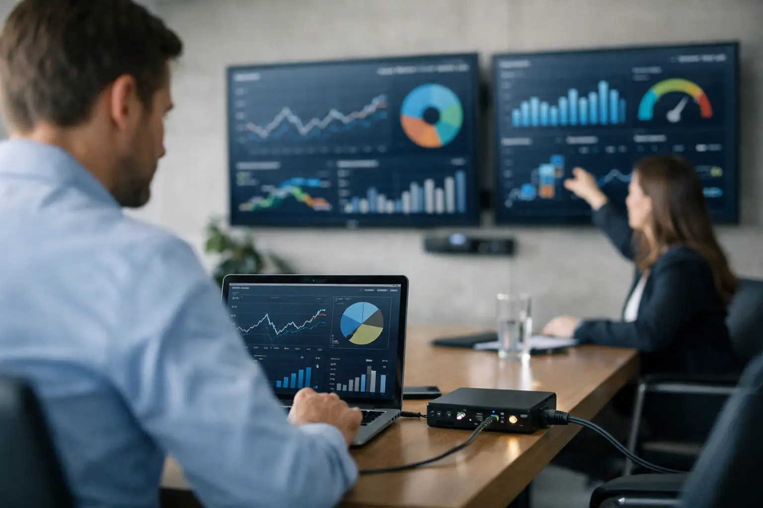 How to Connect Live KPI Data to Screens