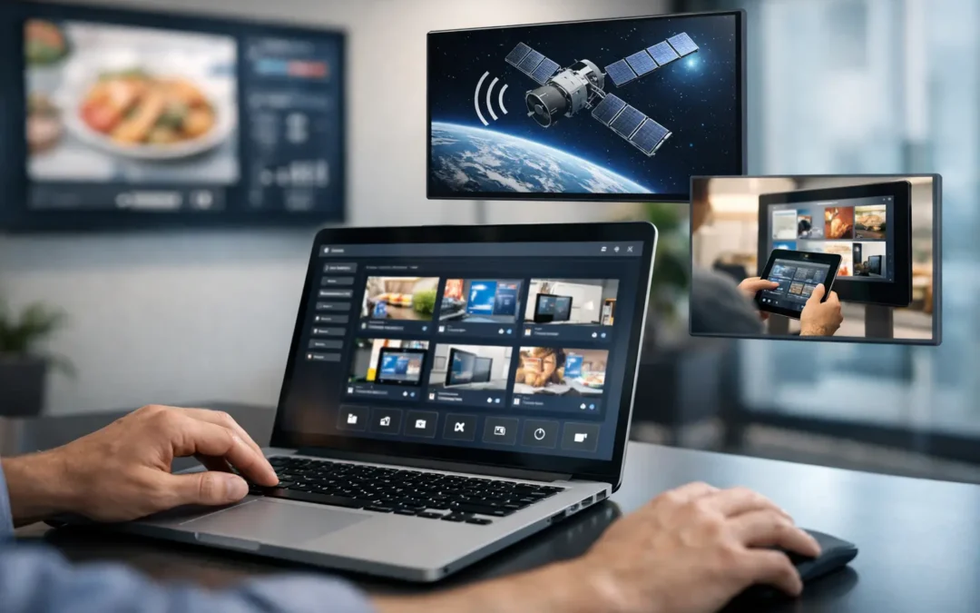 How to Remote Manage Digital Signage Screens