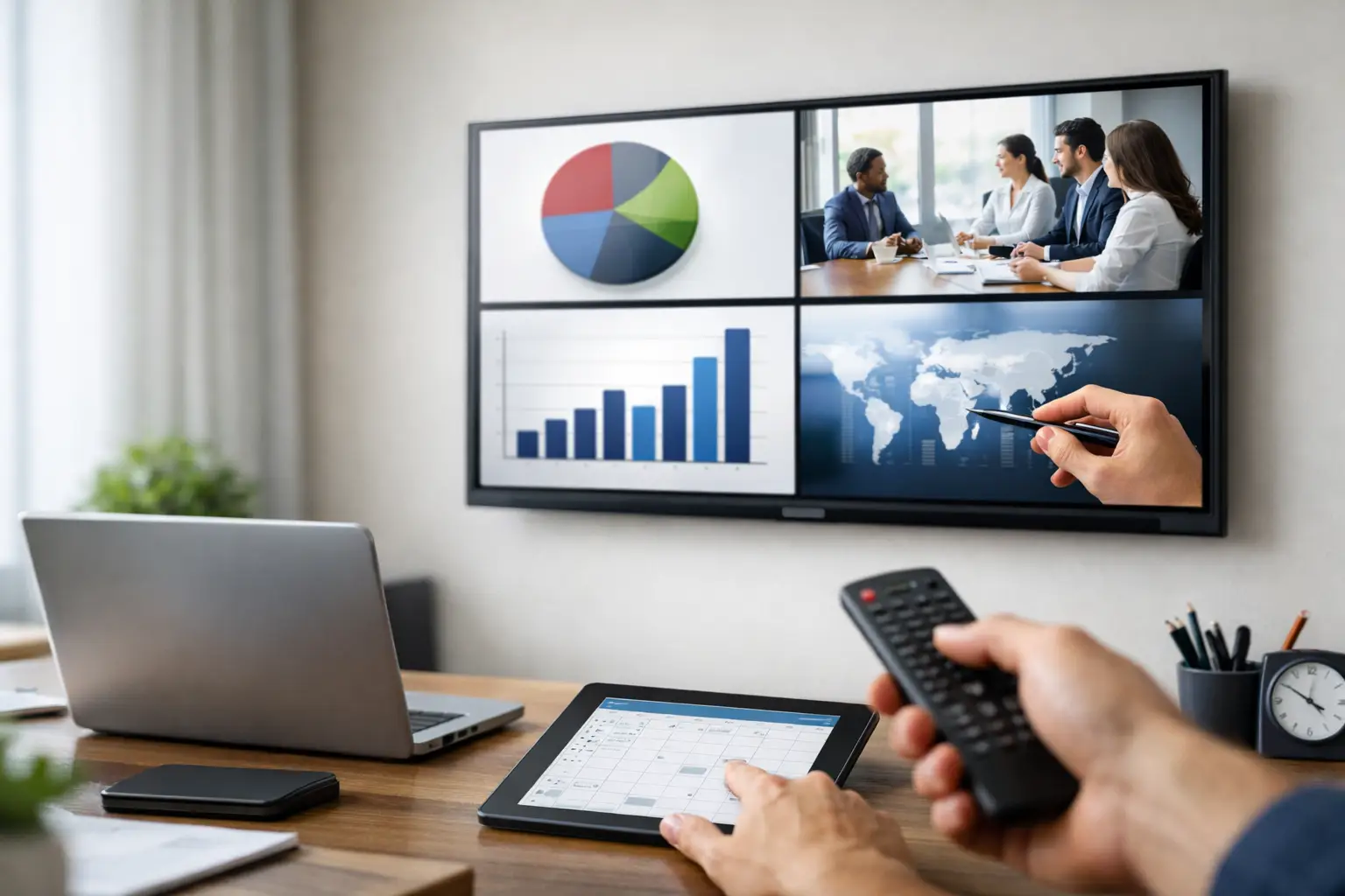 How to Schedule PowerPoint Slides on TVs