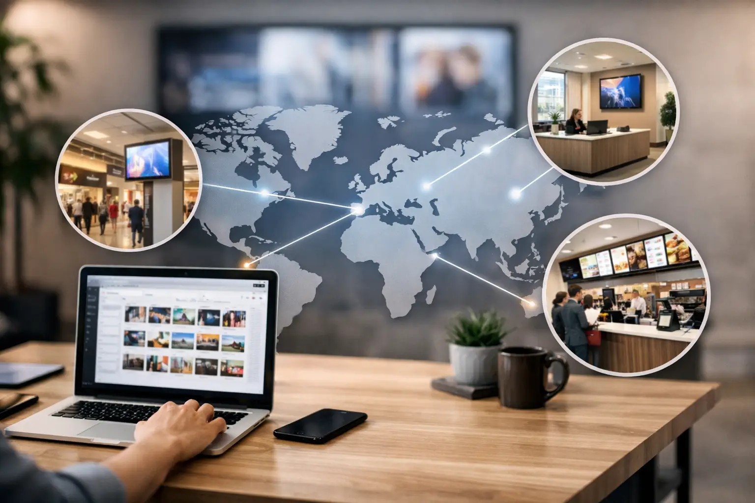 Multi Location Screen Content Scheduling That Works