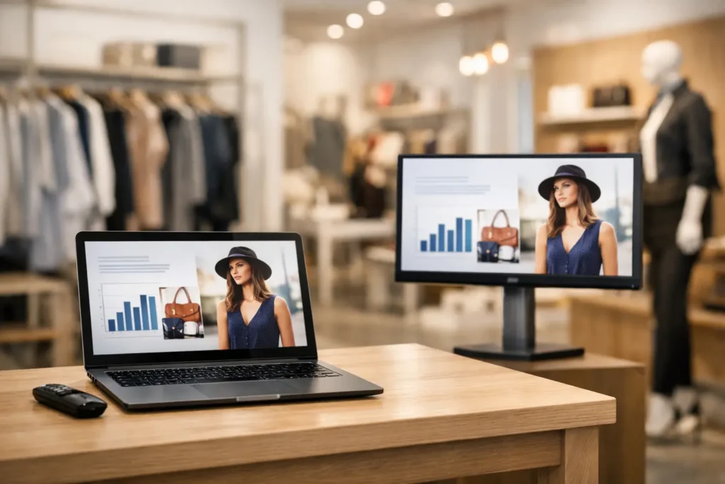 PowerPoint Signage for Retail That Scales