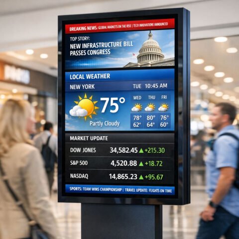 Real-Time Digital Signage with Live Data Feeds in 2026
