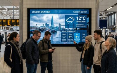 Real-Time Weather on Your Digital Signage: Enhance with HD Weather Icons