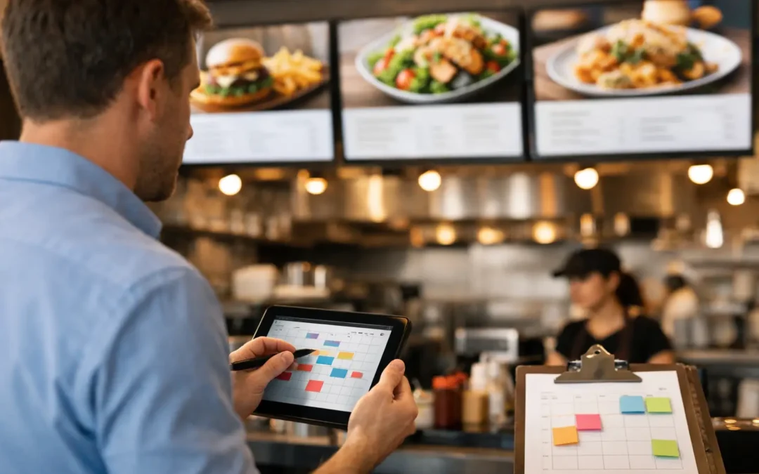Restaurant Menu Board Scheduling That Works
