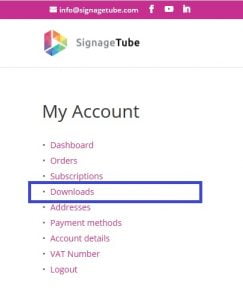 signagetube template library download