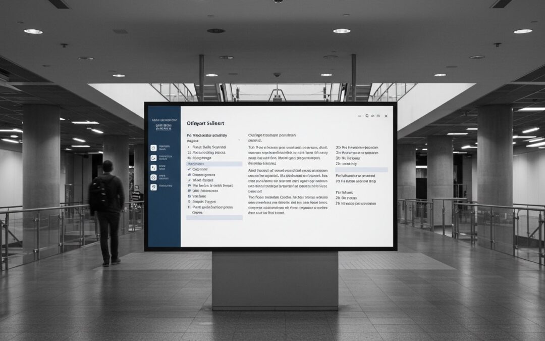 Using PowerPoint for digital signage: A complete, practical guide (design, looping, updates, and scaling)