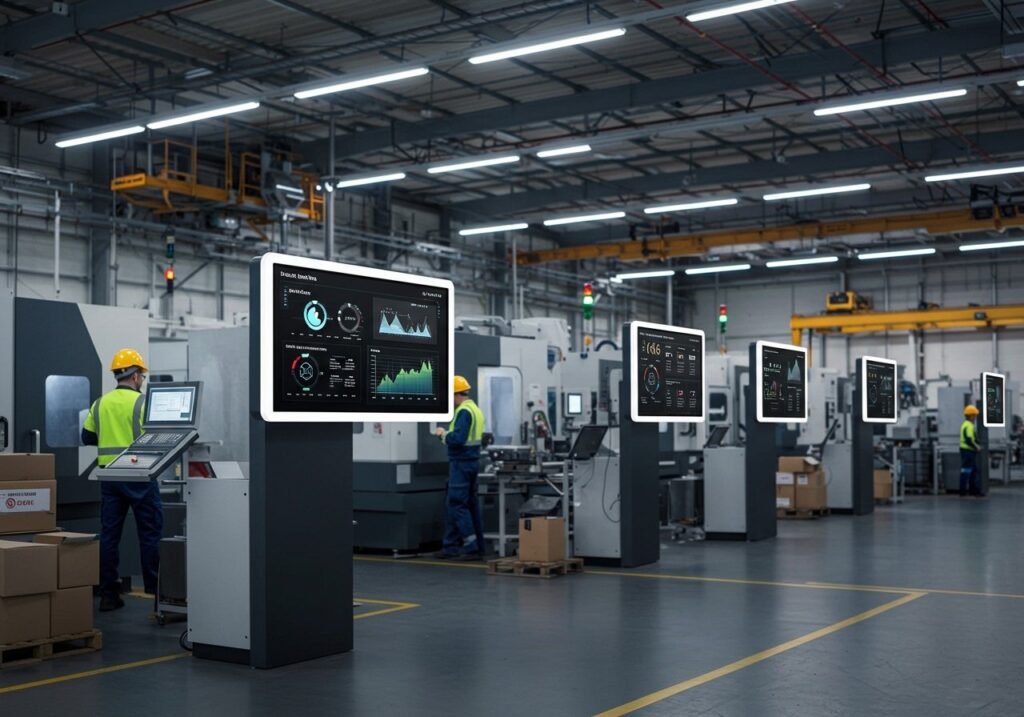 Elevate your factory floors with SignageTube’s cloud-based PowerPoint digital signage cover