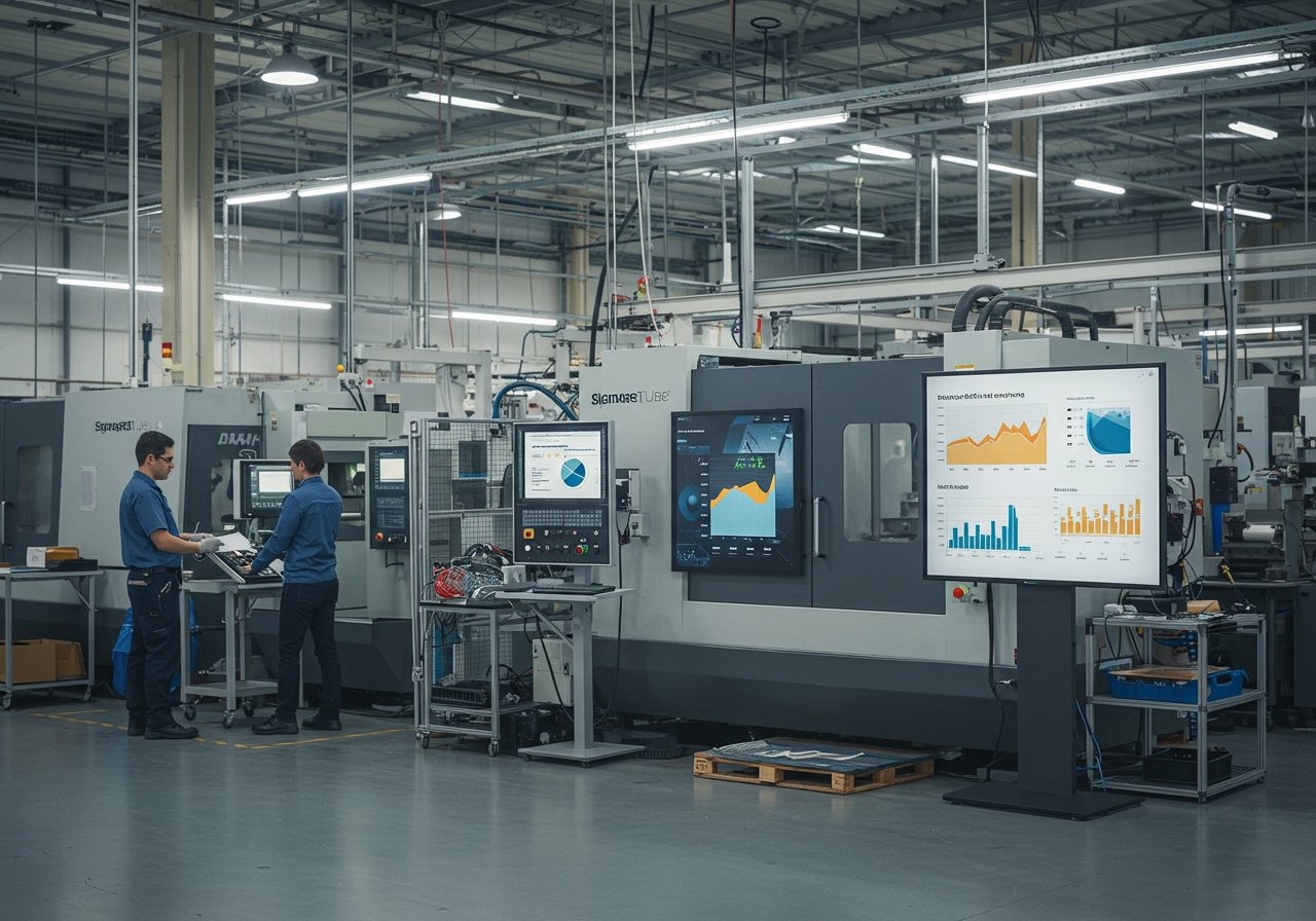 How SignageTube Live transforms OEE monitoring into factory floor motivation cover How SignageTube Live transforms OEE monitoring into factory floor motivation cover