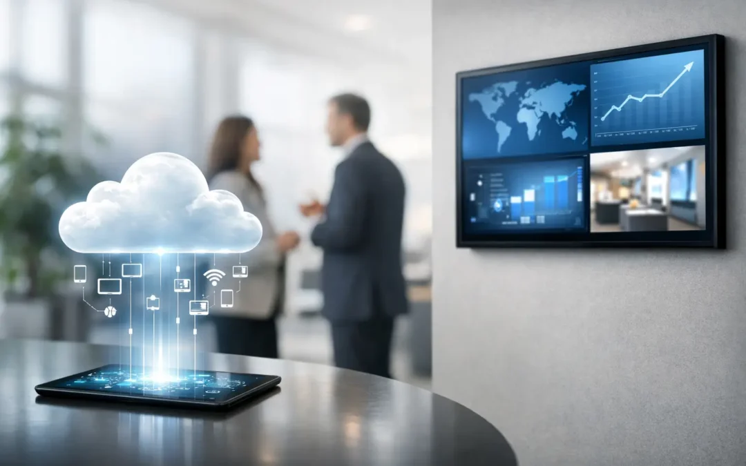 What Cloud Based Digital Signage Solves