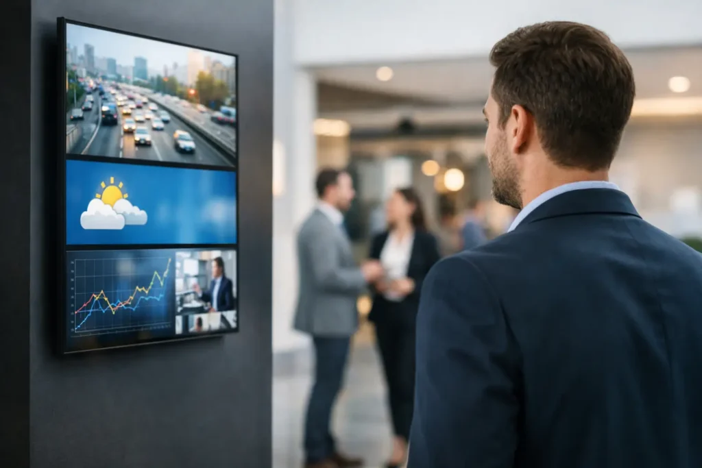 Why Real-Time Digital Signage Works