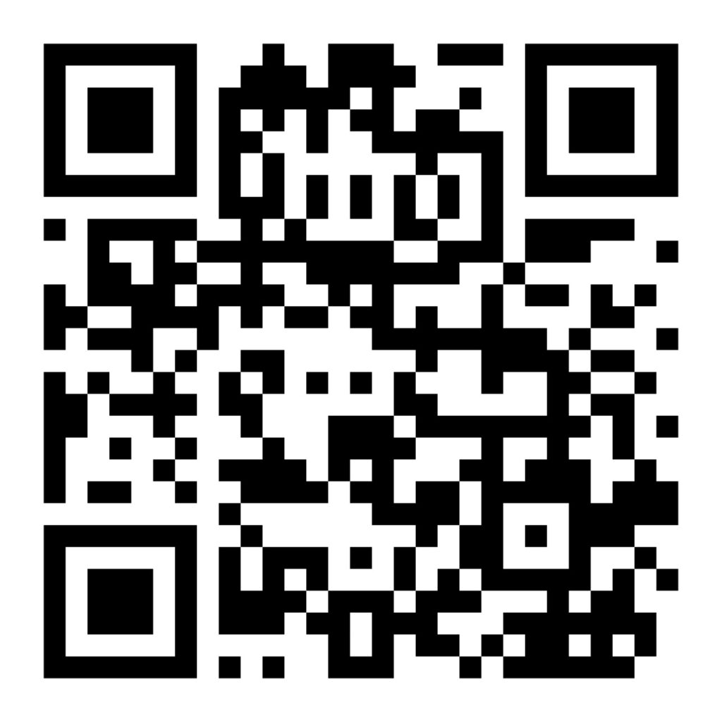 QR codes used on digital signage screens