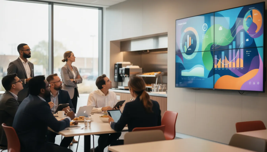 Digital Signage Internal Communication: A Practical Workplace Guide