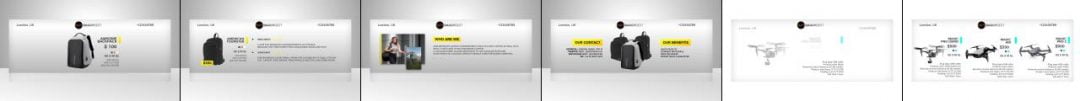 SignageTube template 0080