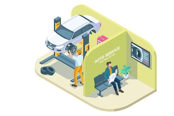 how automotive benefits from digital signage