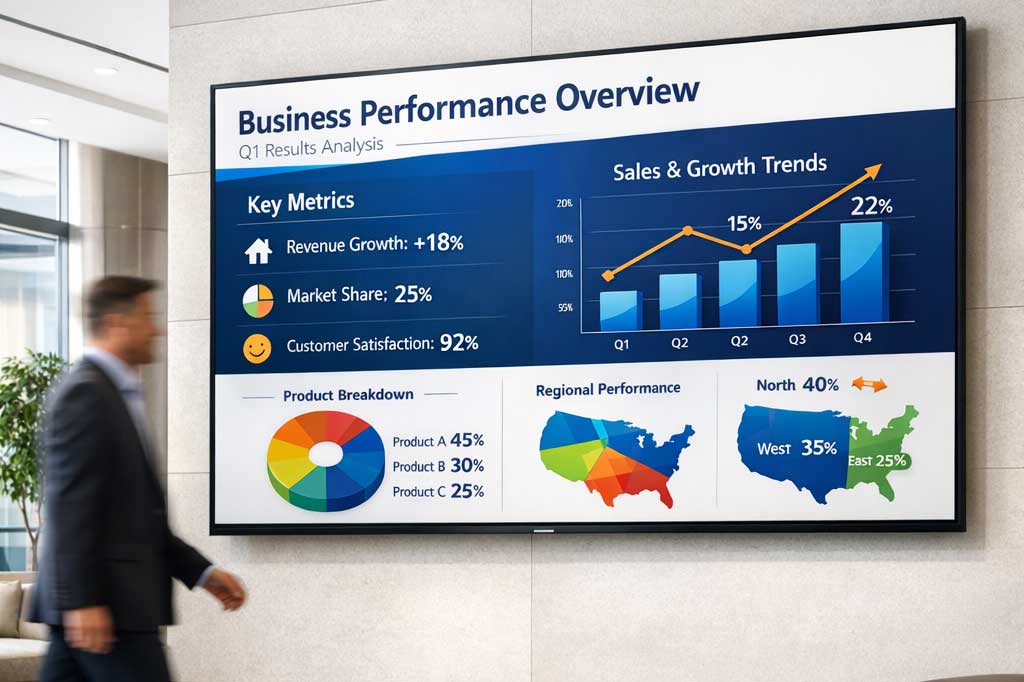 Why learn new software? Discover how to use your team's existing PowerPoint skills to create dynamic, professional digital signage screens.