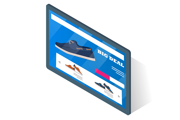 Marketing a business using digital signage screens