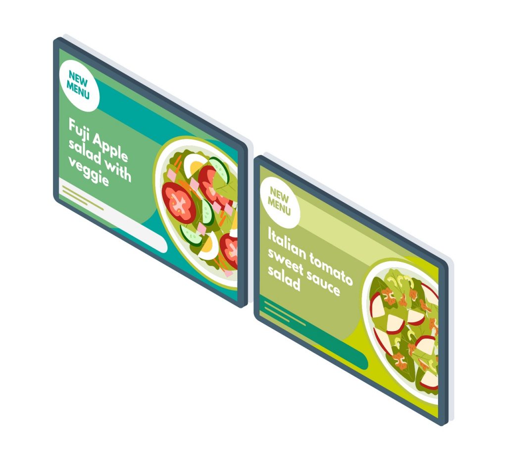 send your menu board to television