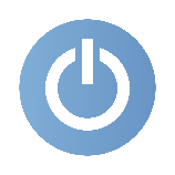 Start or shut down your player device icon